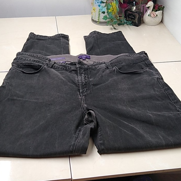 shiny design fashion jeans